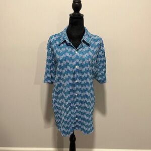 Gap Short sleeve, Button down shirt, Size XL